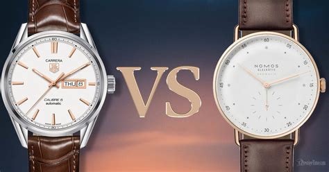 glashutte original vs nomos.